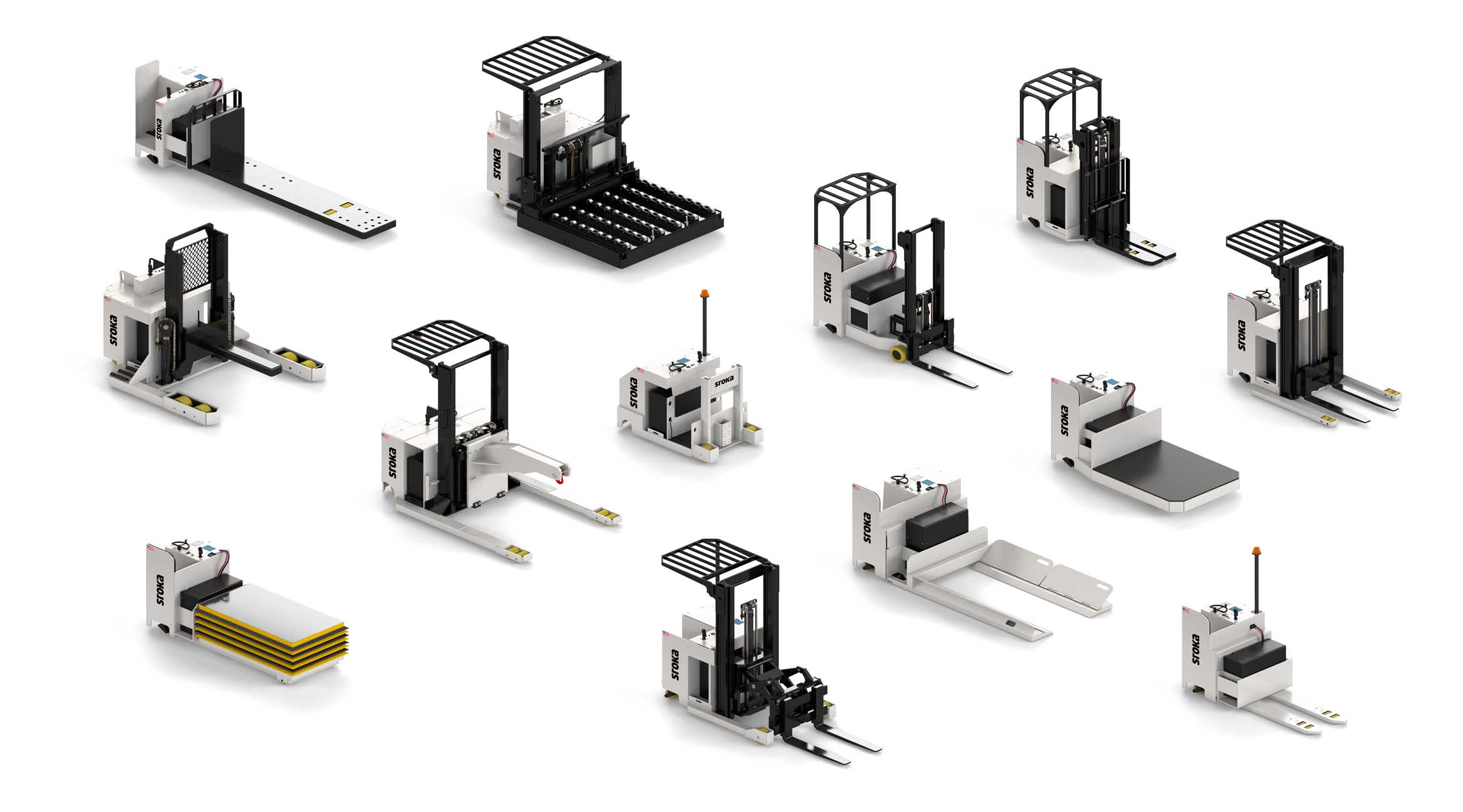 Electric Forklifts - Stand Up Rider - Sroka