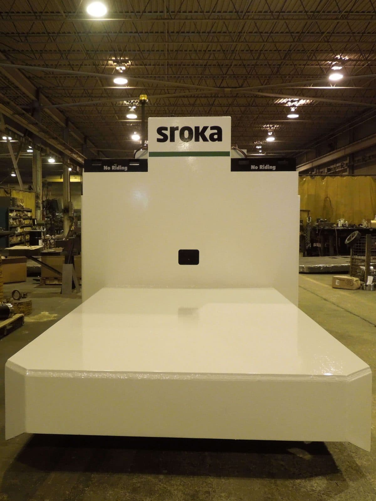 Mold and Die Transporter - Platform Table - Electric 80,000 LBS Capacity | Sroka