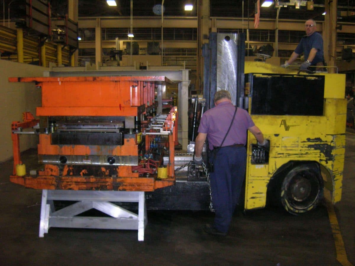 Die Handler with Quick Change and Lift - 60000 LBS Capacity - Electric | Sroka