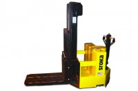 Walk Behind Forkover Forklift - Electric Walkie Fork Over Stacker | Sroka