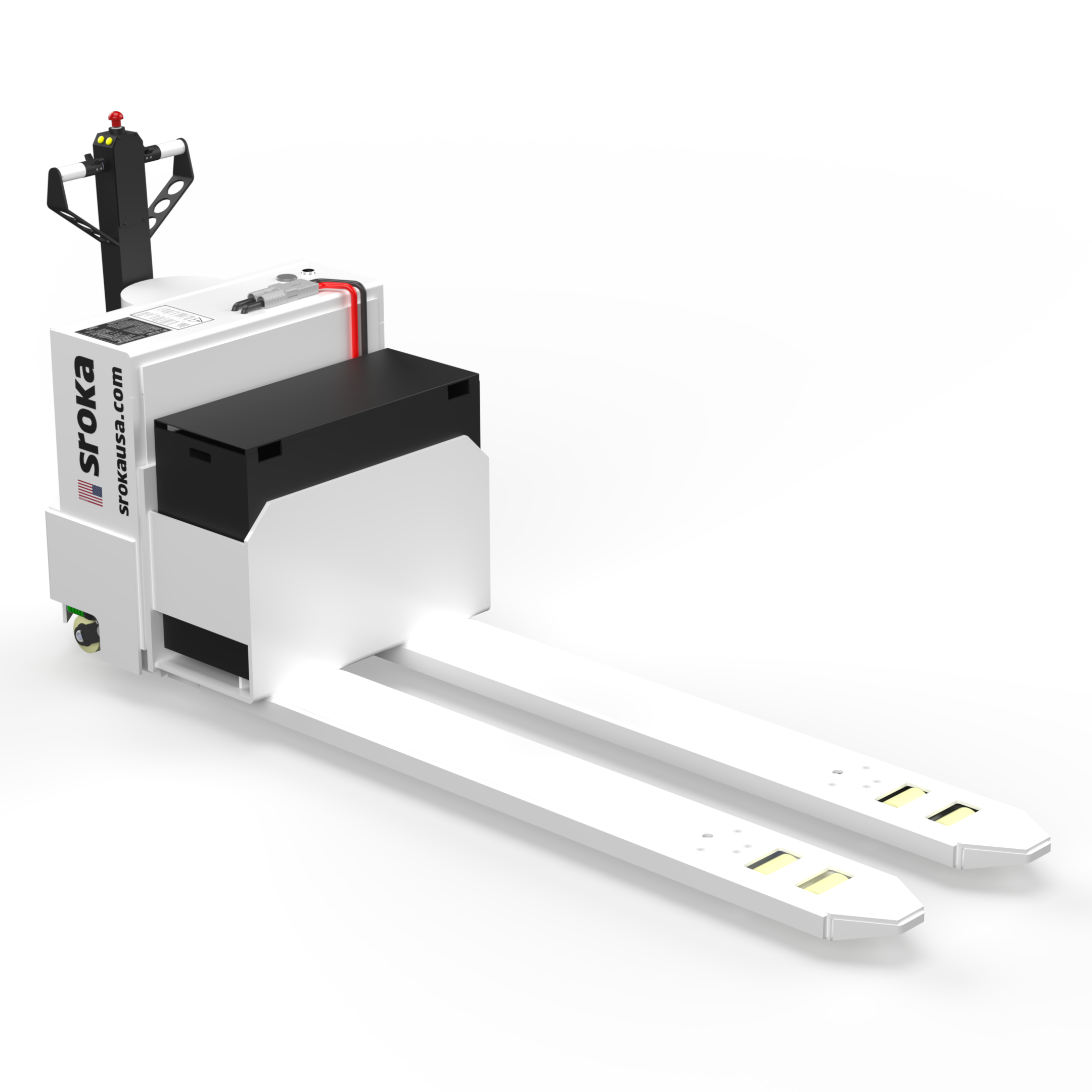 Sroka LWP-140 14,000 lb electric walkie pallet truck