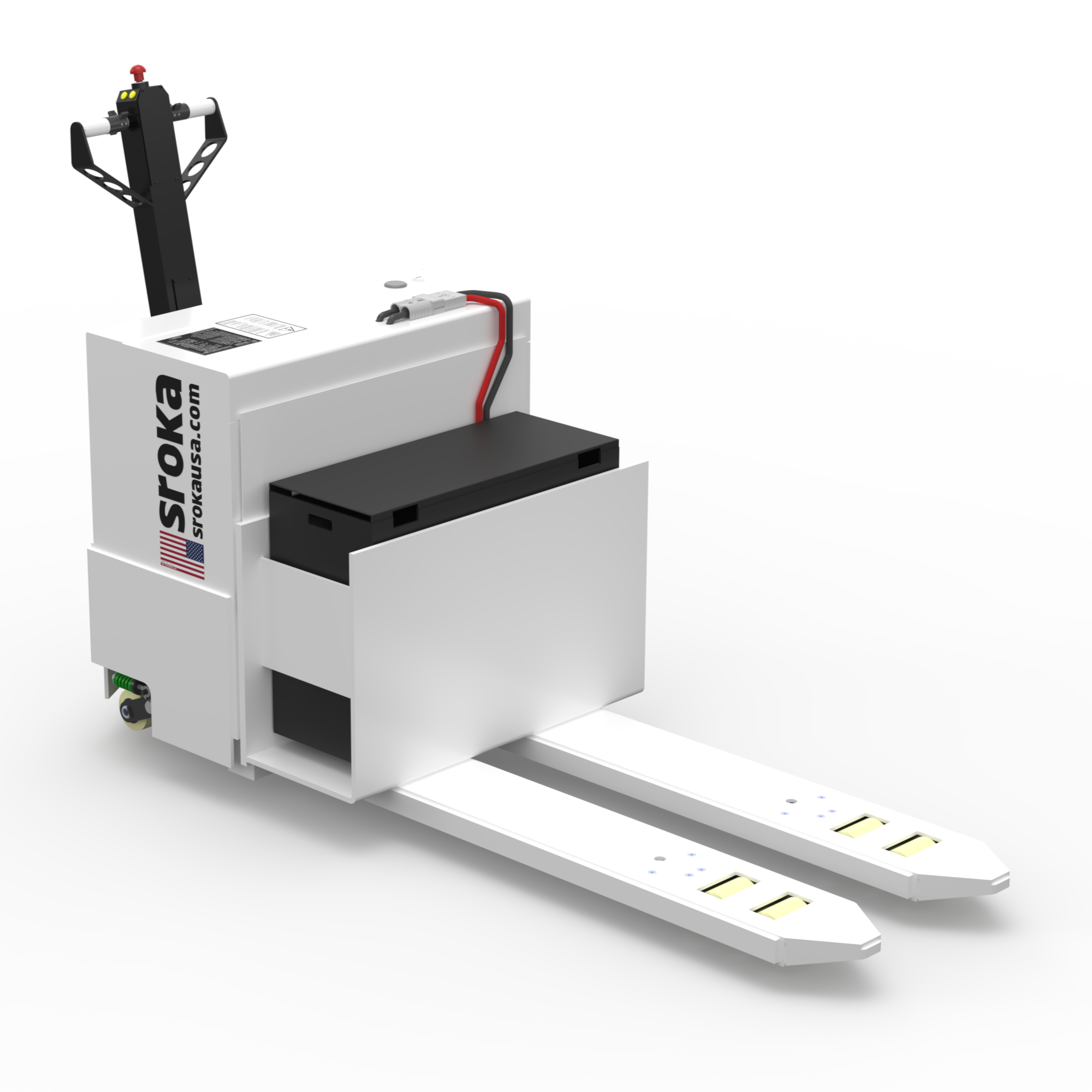 15,000 lb electric walkie pallet truck Sroka LWP-150 