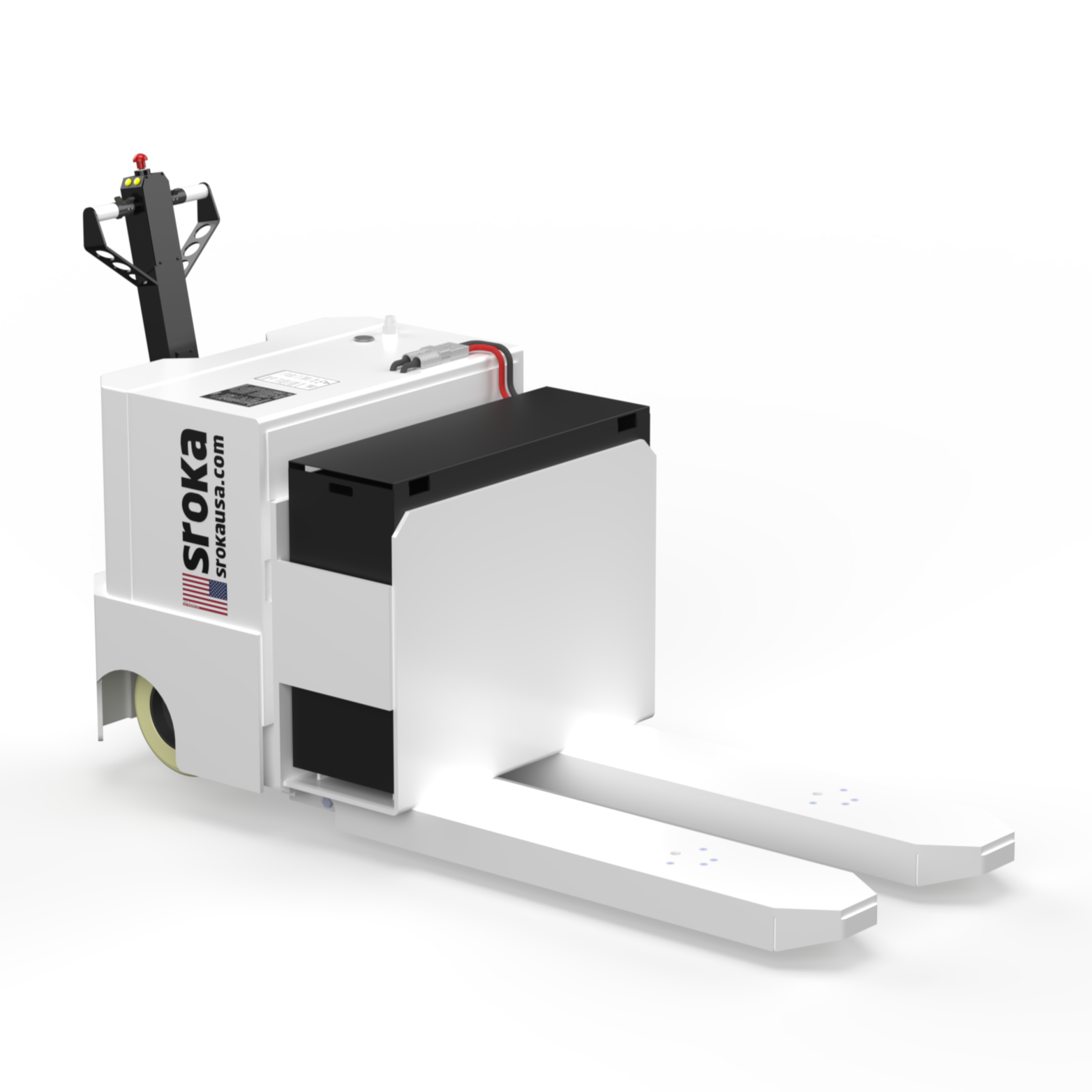 Sroka LWP-DD-200 20000 lb electric walkie pallet truck for heavy-duty industrial pallet handling